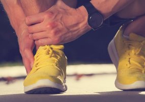 Lesões nos pés dos corredores